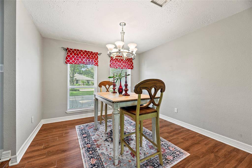 Formal dining room off the front entry.