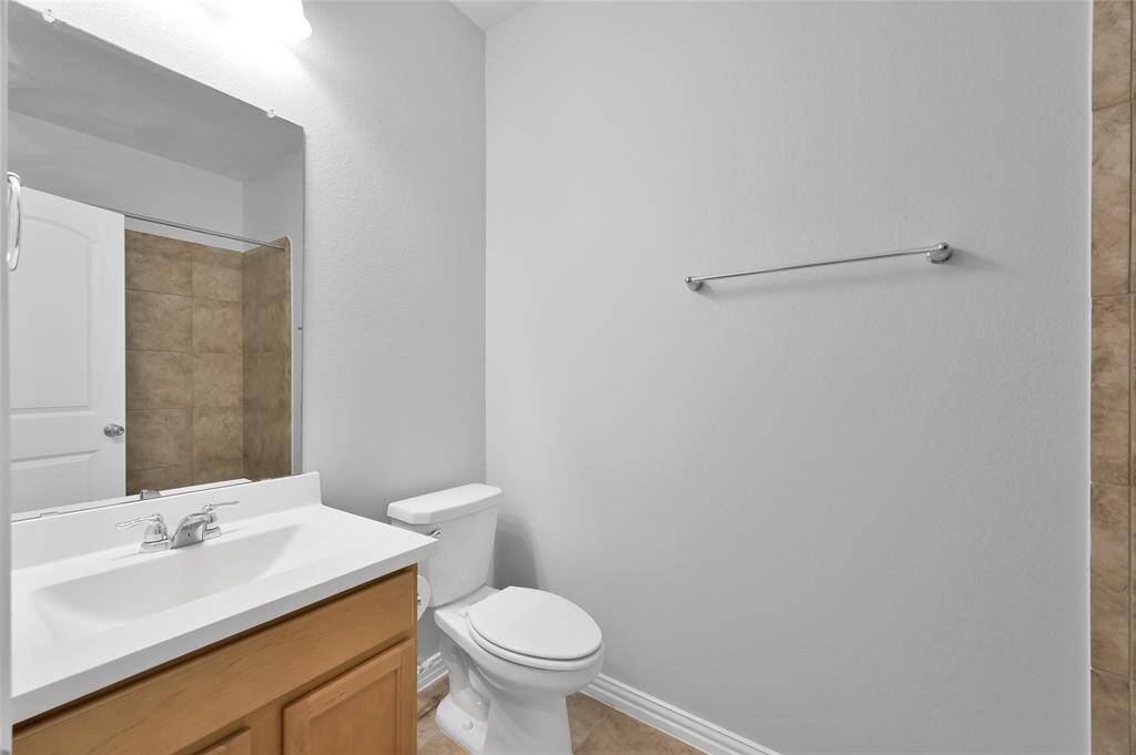 Secondary bathroom