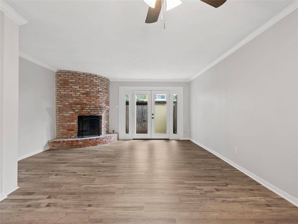 This is one of the few units that has a fireplace!