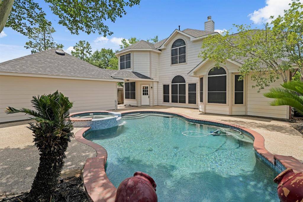 Pool and Spa in back