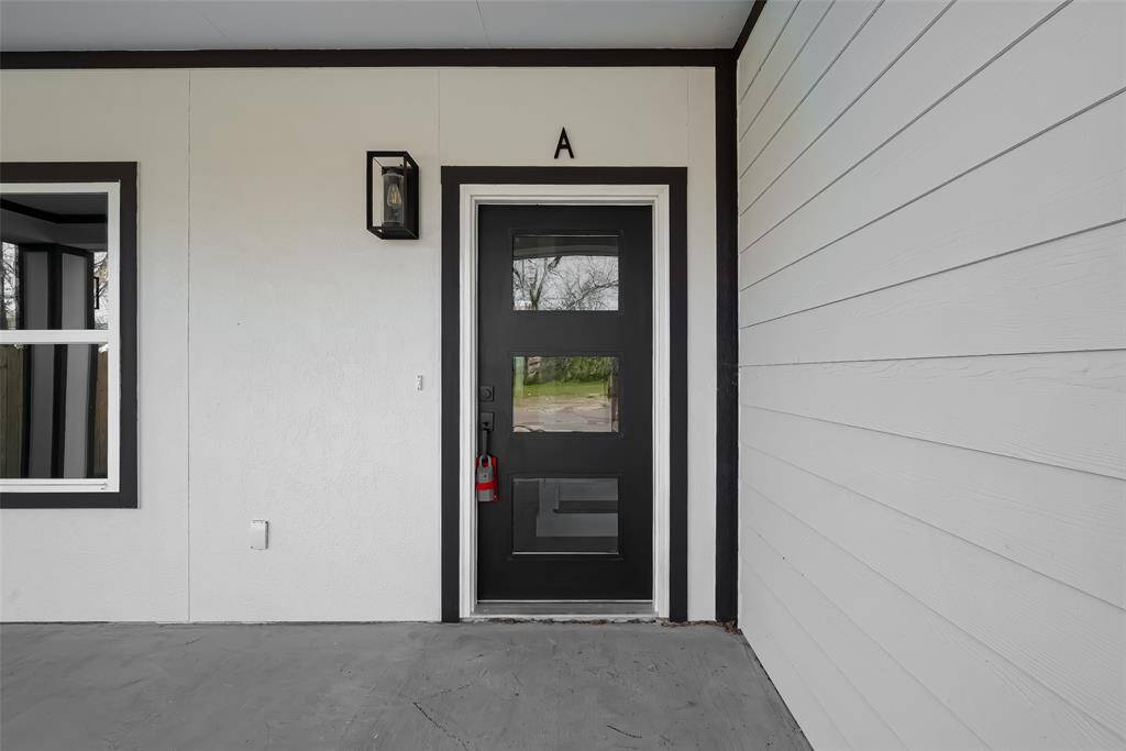 stylish entryway
