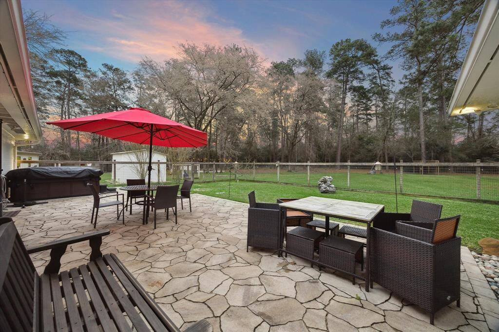 Relax On The Back Patio of The Main House