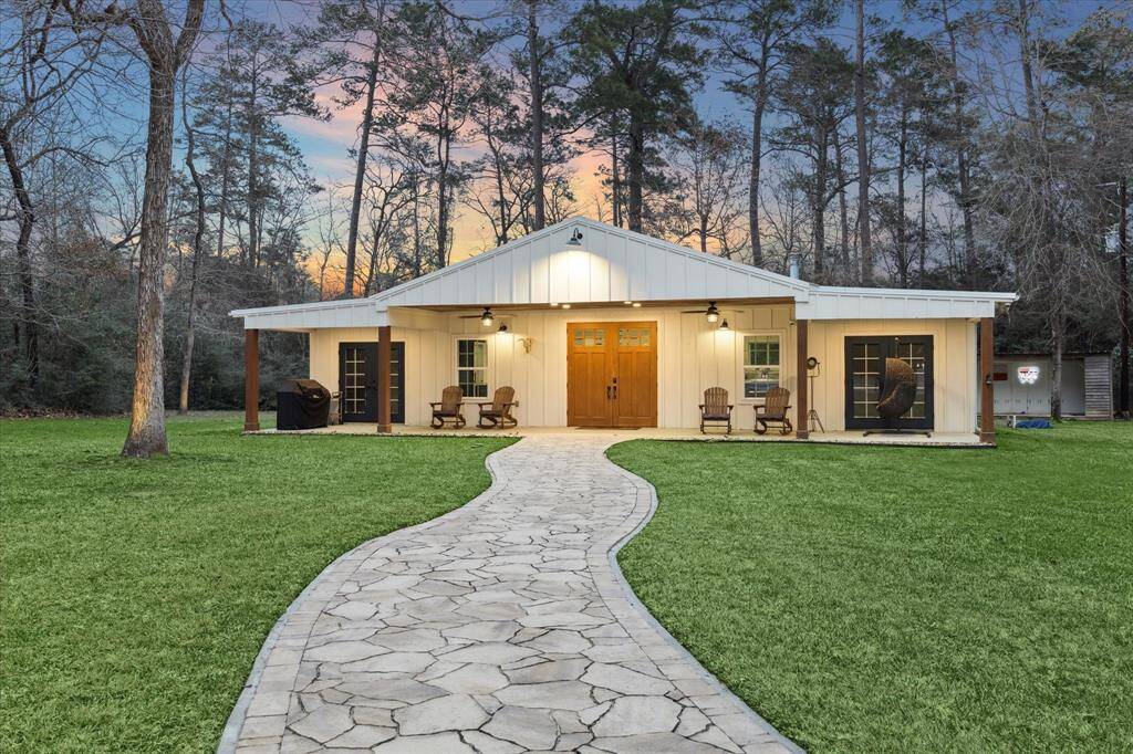 Spectacular Dusk Picture of Guest house/ Barn