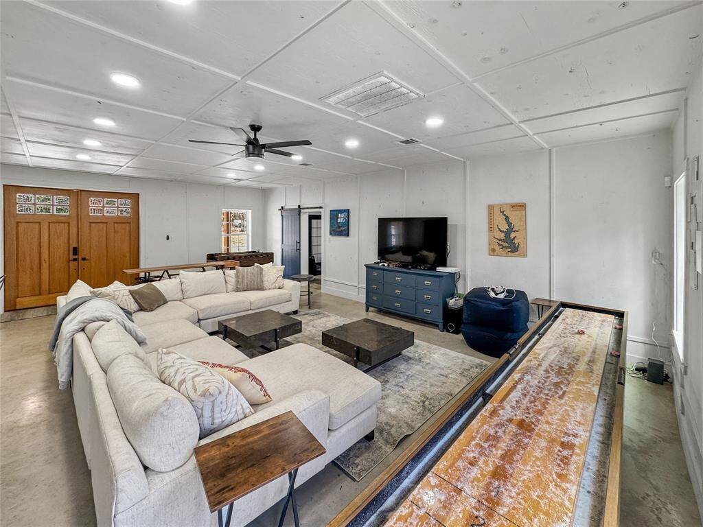 Guest House Living and Kitchen