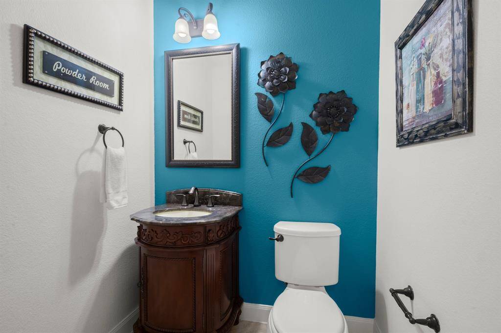 Half bathroom for your guest to use while visiting.