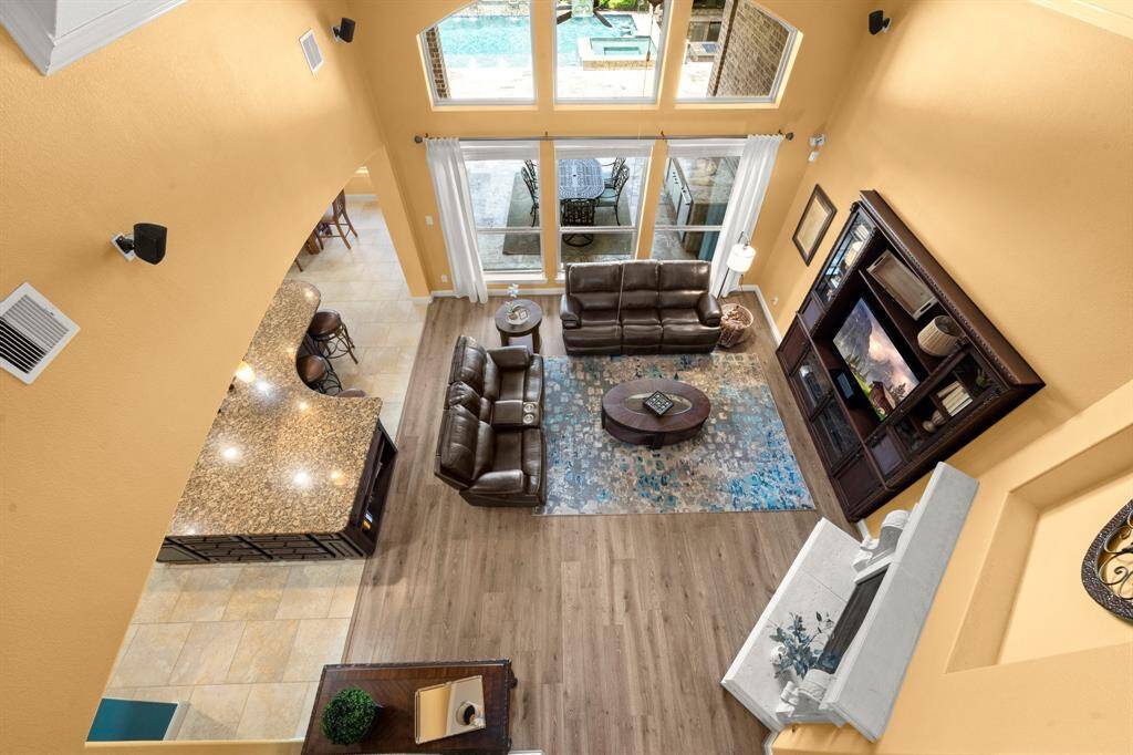 Views of the amazing open concept home that truly brings the outdoors in.