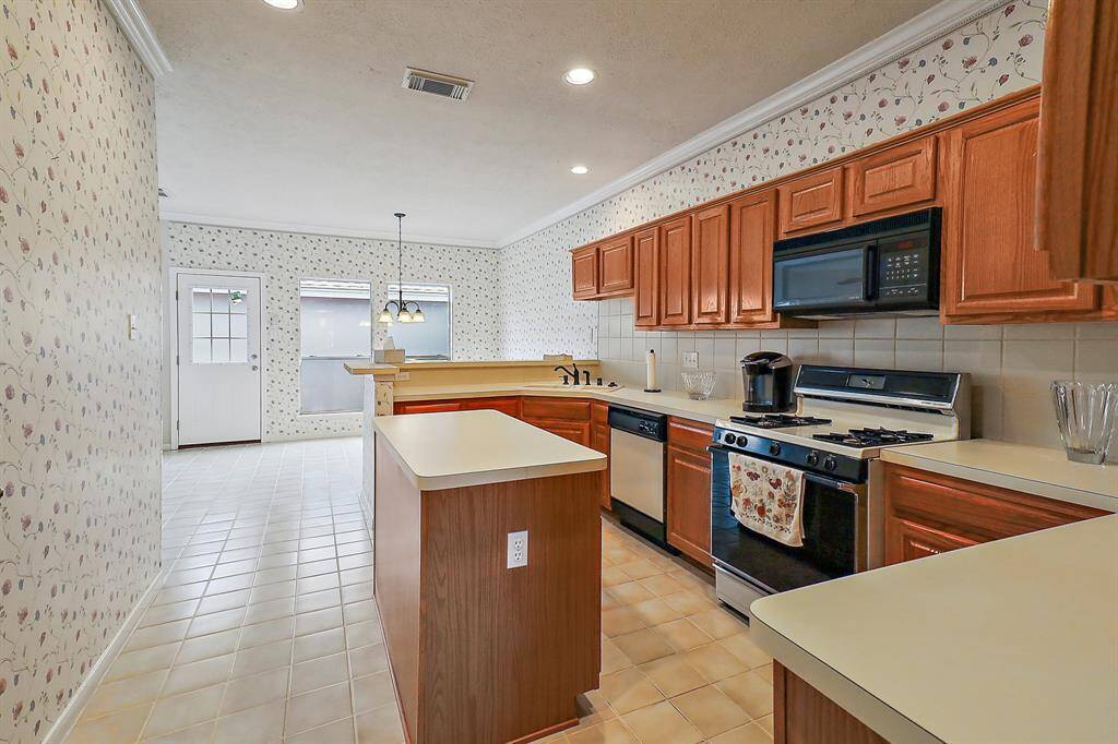 Expansive counter space for all your culinary needs.