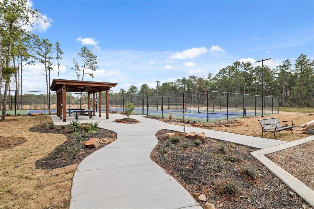Enhance your active lifestyle — enjoy the playground, pickleball courts, tennis court, and event lawn near The Lodge.