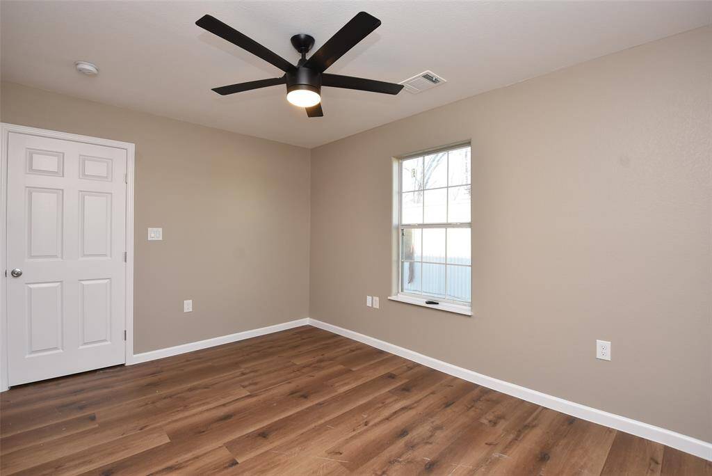 Bedroom #2 features a large window with plenty of natural light!