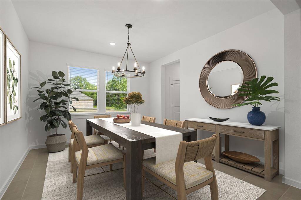 Elegant dining room (*Photo not of actual home and used for illustration purposes only.)