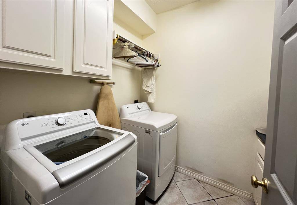 Large utility room on the second floor.