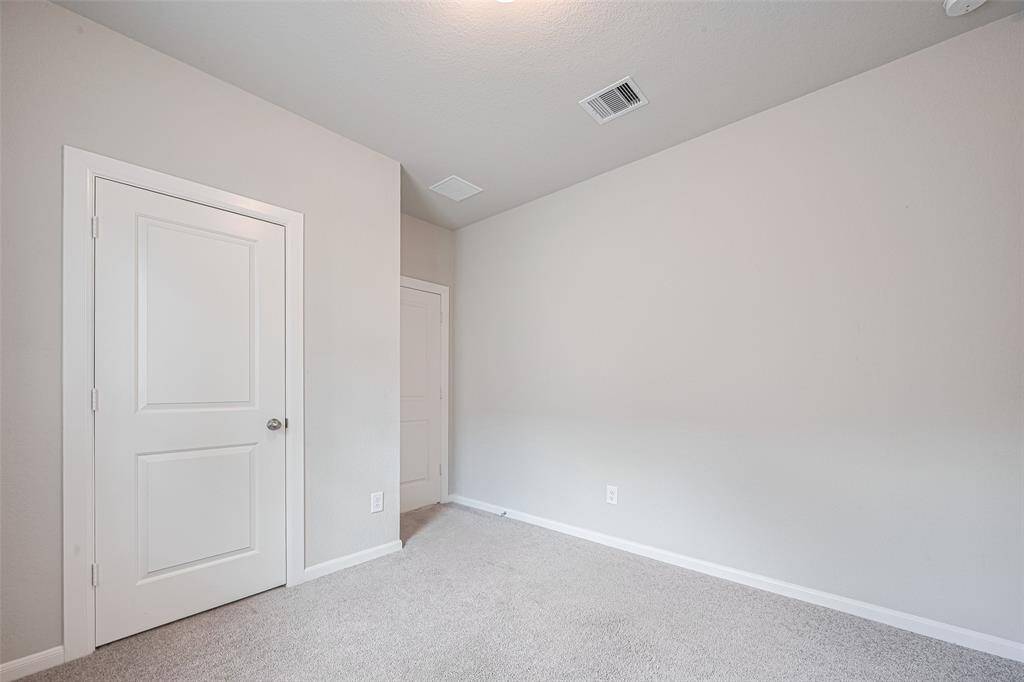Bedroom 3 with walk in closet.