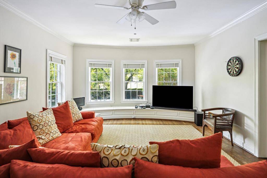 This is the upstairs family room.