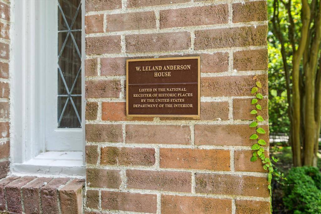 This amazing home is listed in the National Register of Historic Places by the Department of the Interior.