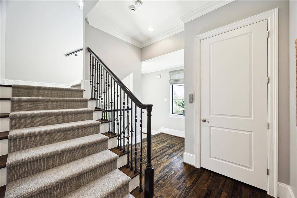 Second floor landing with gorgeous windows and good light.  Elevator.