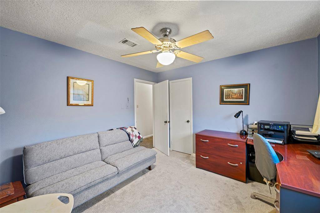 Another look at this secondary bedroom up. The walk-in closets are deep in these rooms!
