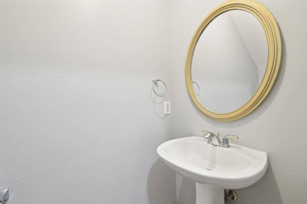 Half bathroom.