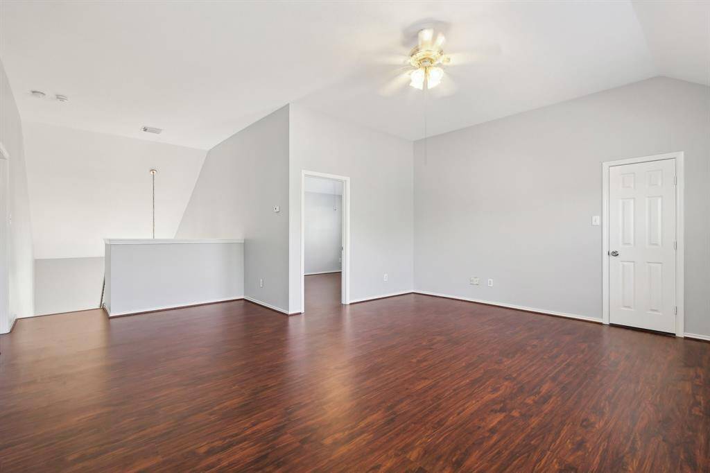 Upstairs game room.
