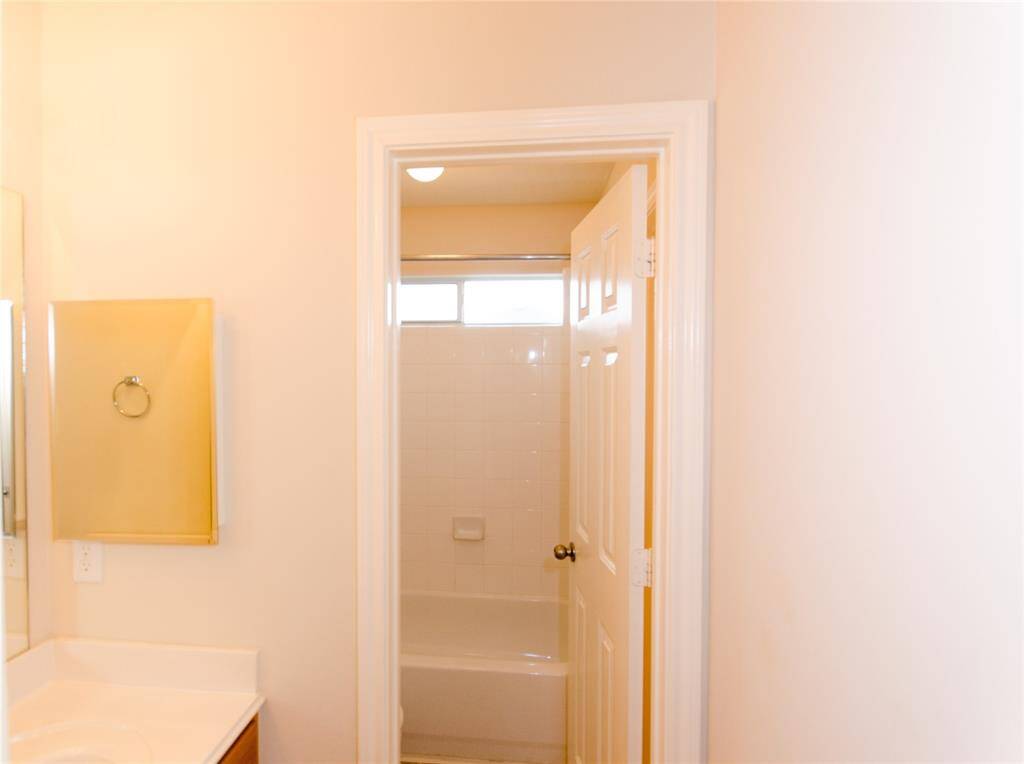 Bathroom that is shared with Bedroom #3 and Bedroom #4