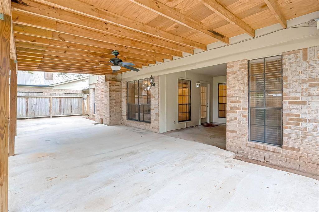 outside covered patio