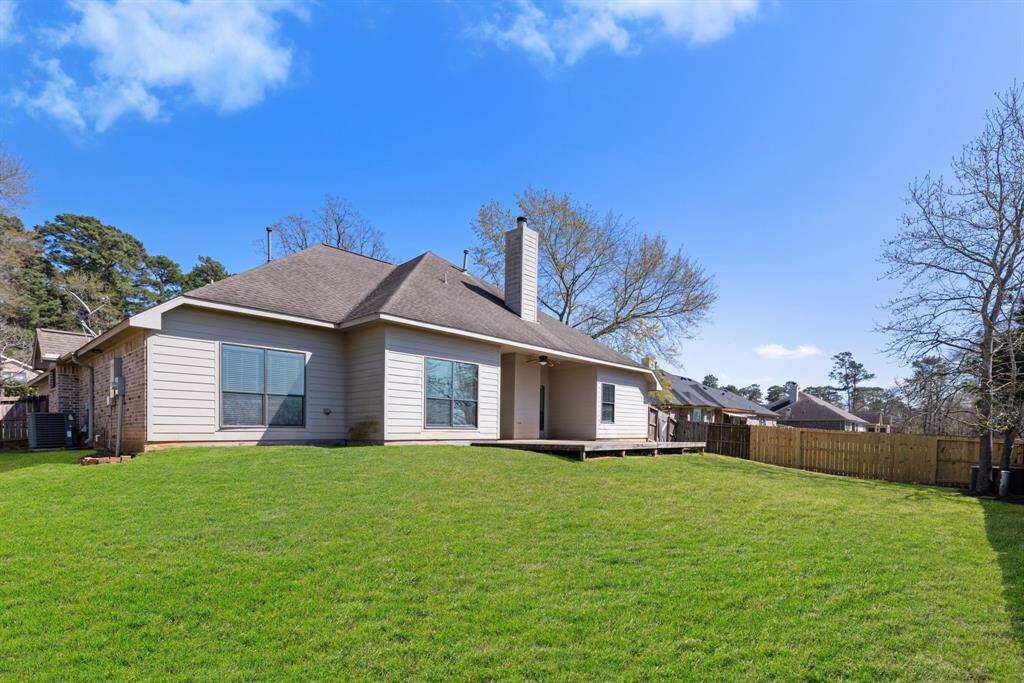 Tons of potential in the backyard!