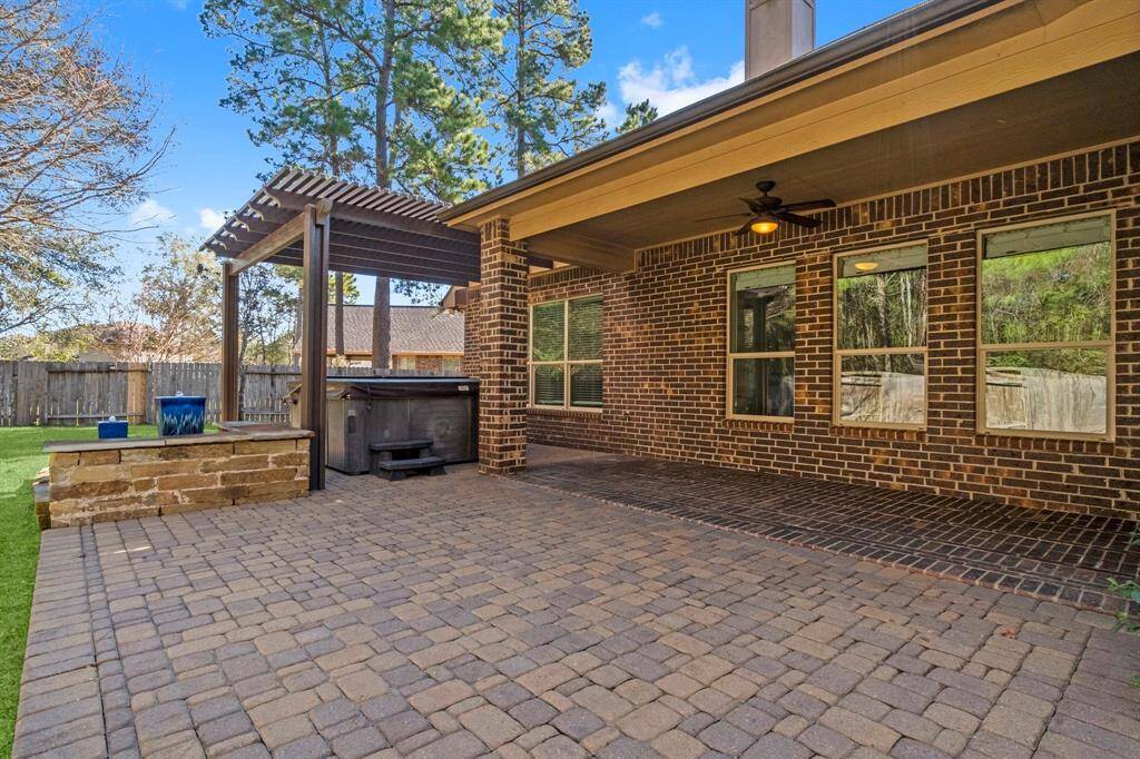 Expanded patio