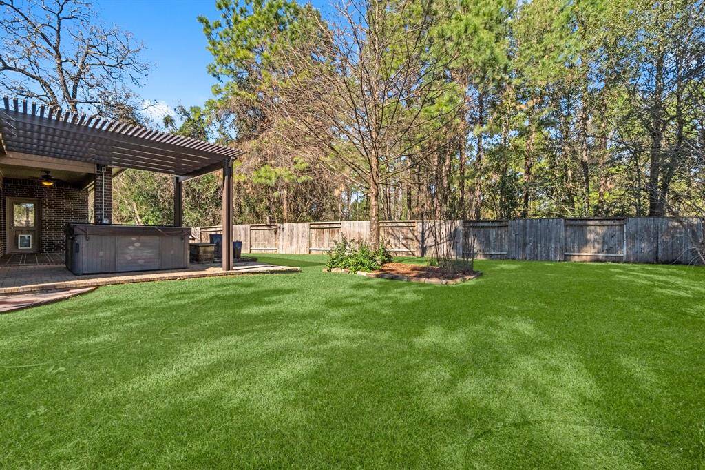 Plenty of space for a pool, entertaining, playset, and more!