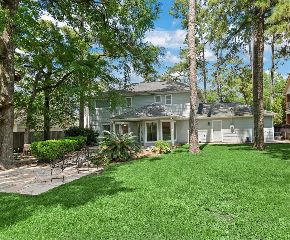 Here is another view of the tranquil backyard.