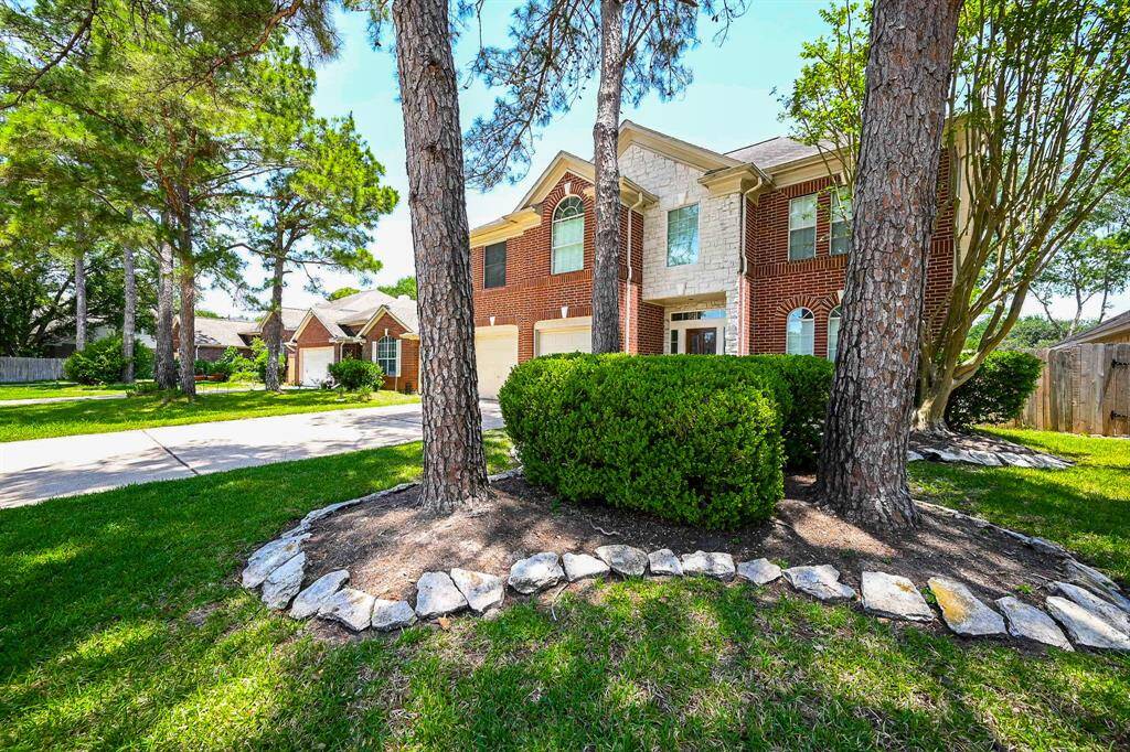 Lots of tree and landscaping