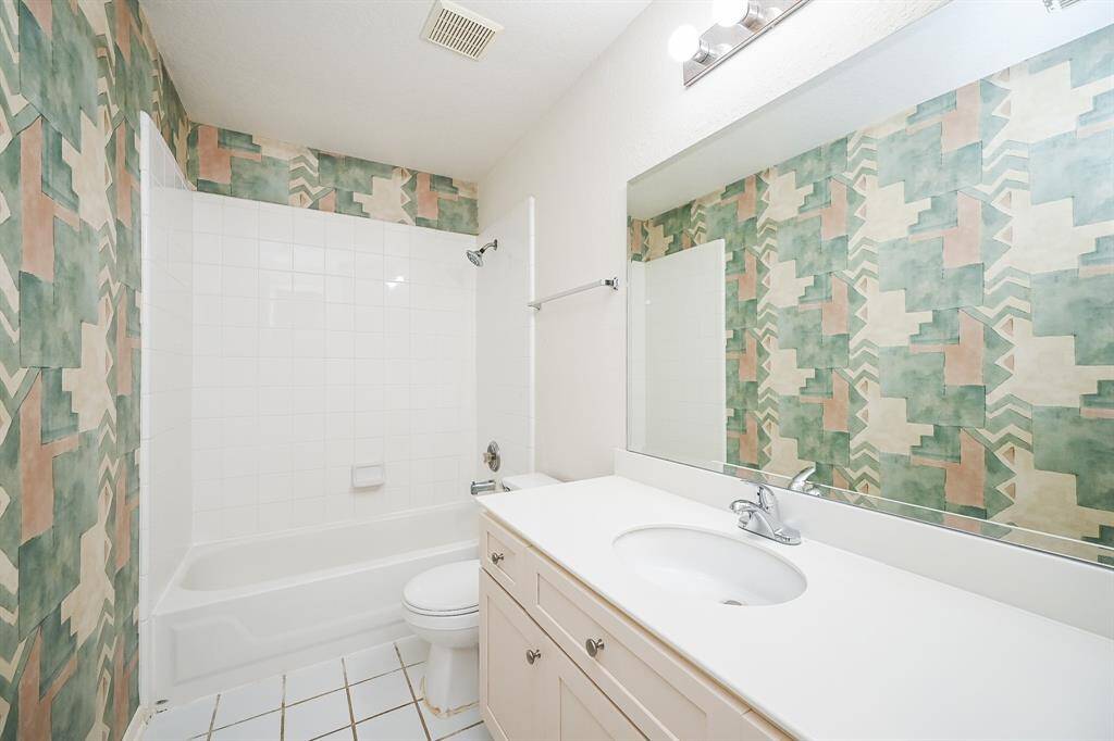 Full bathroom recently updated