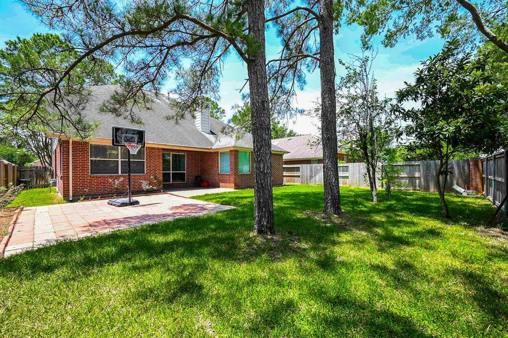 Nice shade trees and plenty of green grass for kids to run and play.