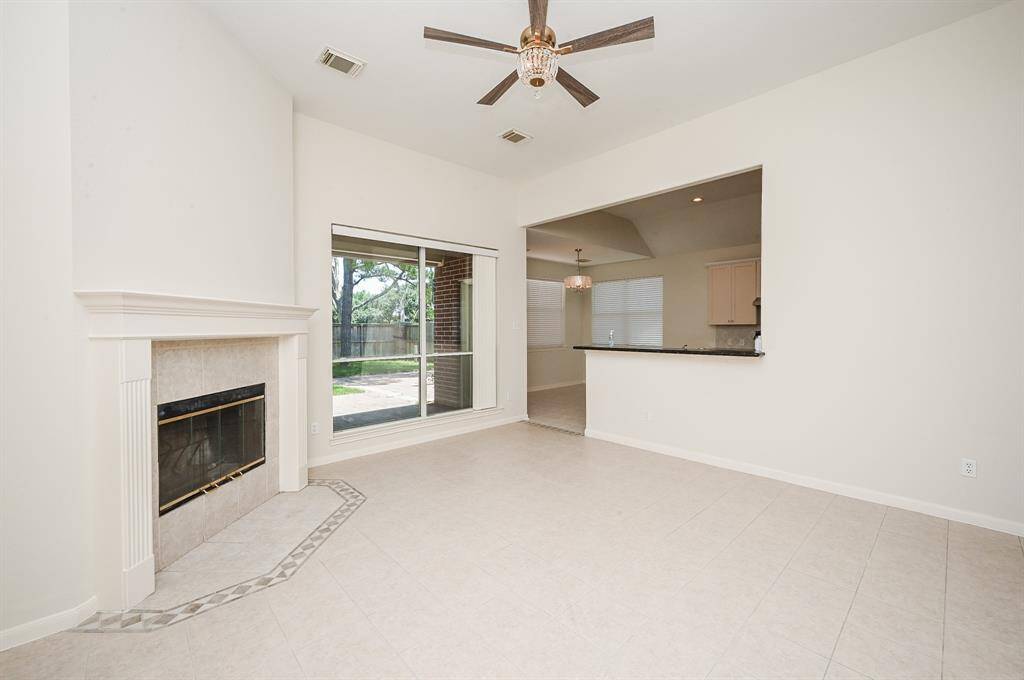 Additional view of the large family room.