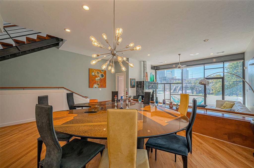 Transform your dinner gatherings with a spacious perfect for hosting unforgettable parties!