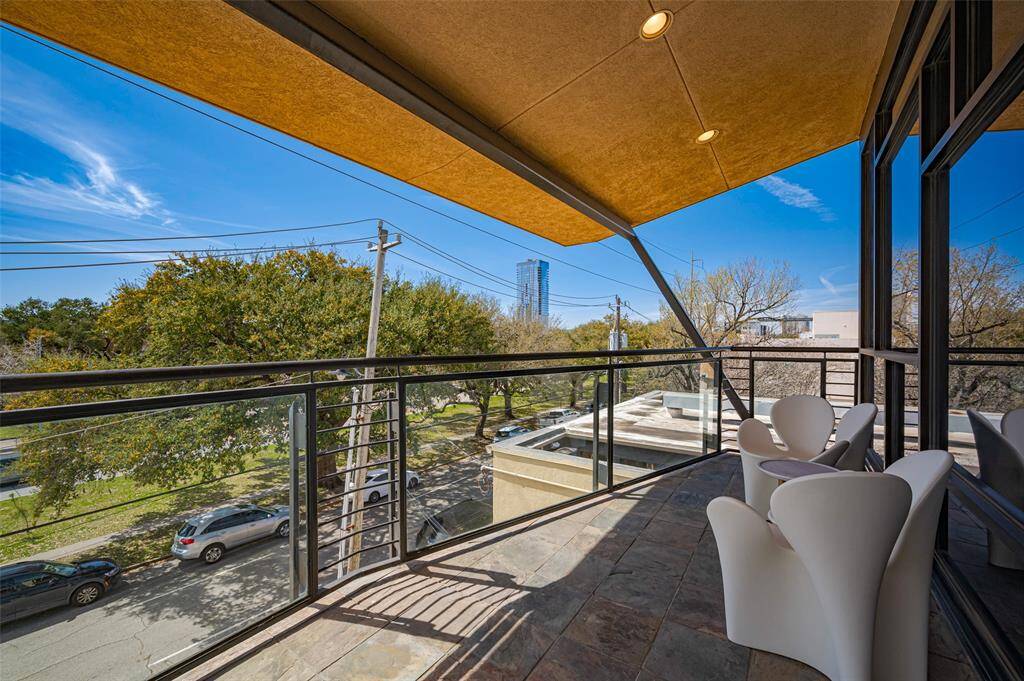 The primary bathroom features a luxurious setup with his and her sinks, perfect for a harmonious morning routine. Indulge in the expansive soaking tub, offering a serene escape, and a private water closet for added convenience.