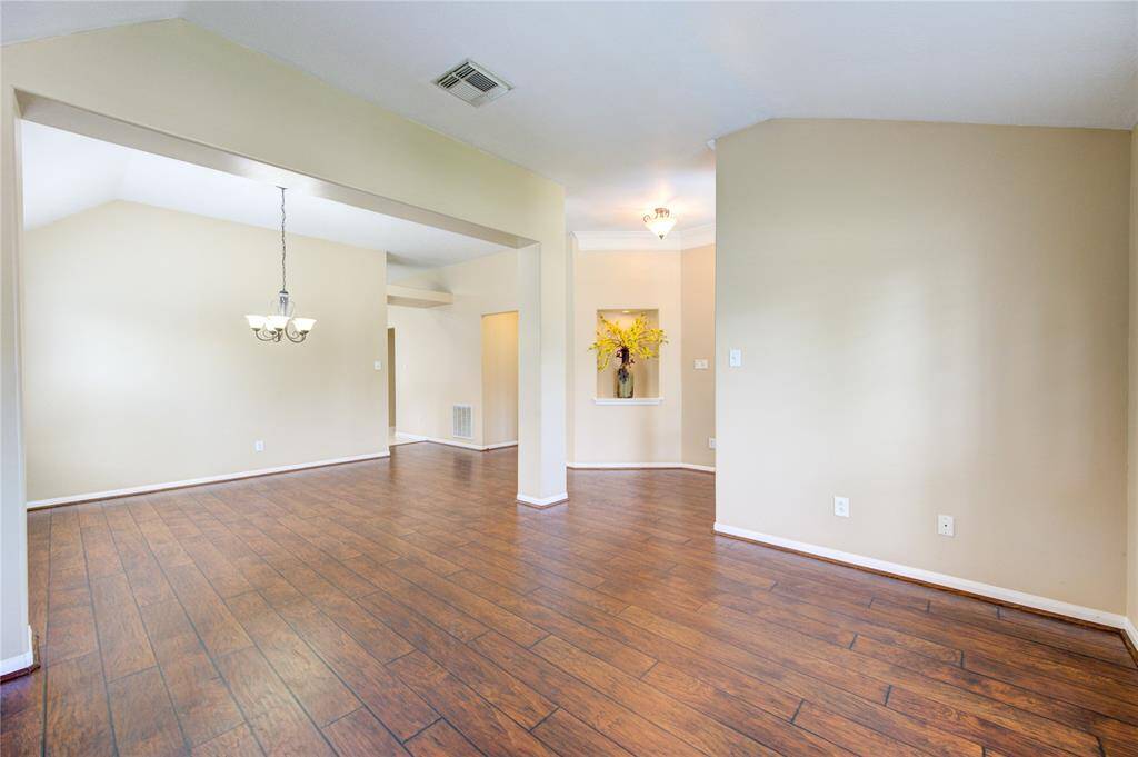 Dining room and flex space...playroom, office, etc