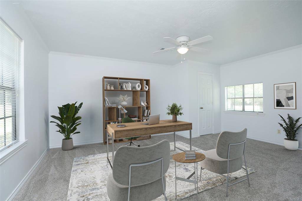 Another room that is virtually staged.  The opportunities are endless!