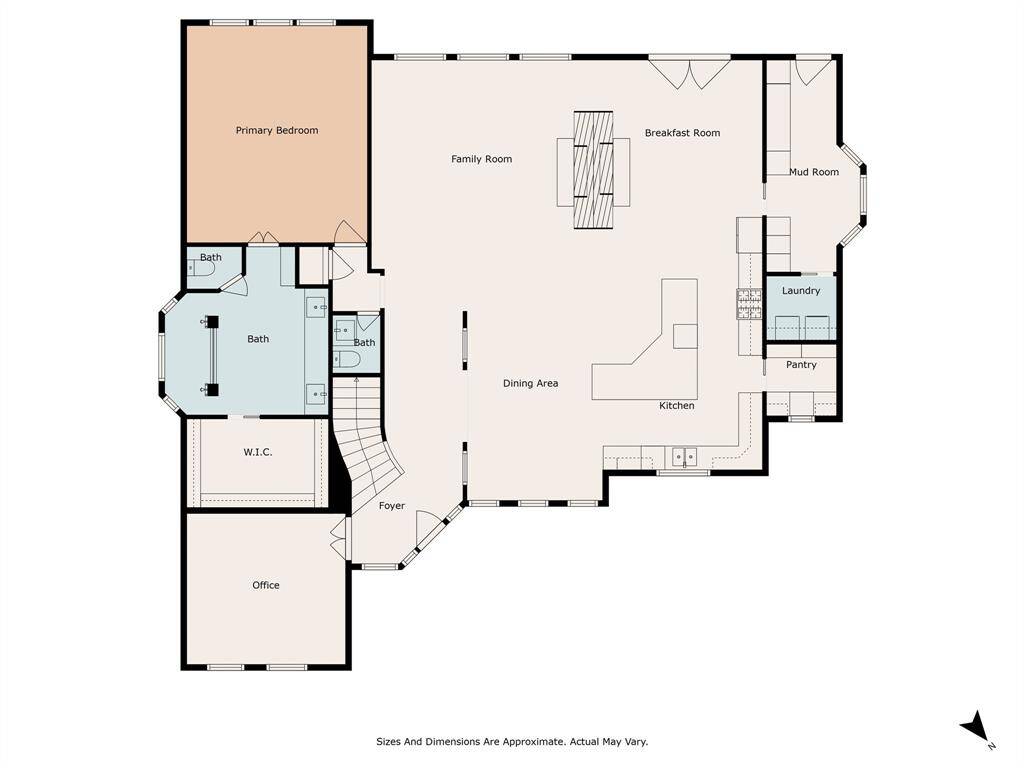 First floor plan