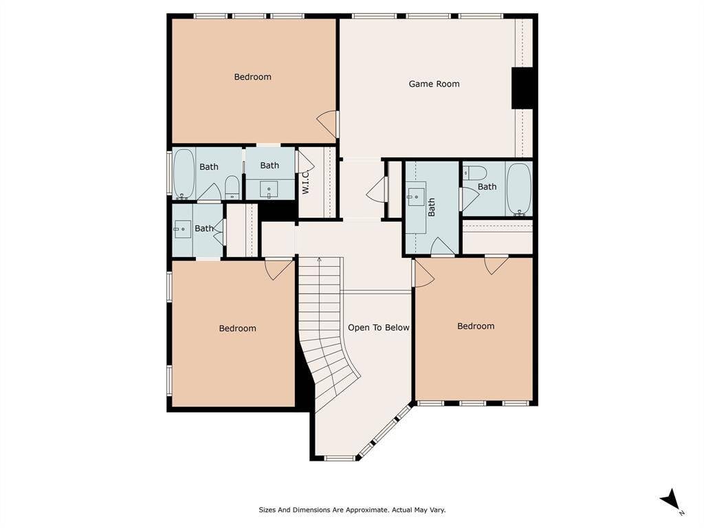 Second floor plan
