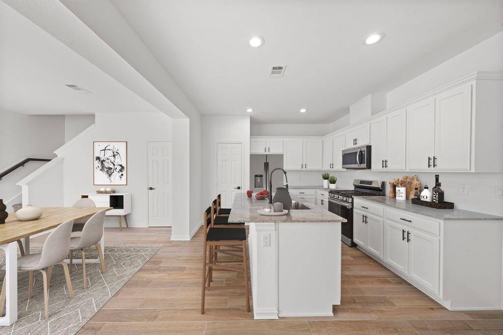 Virtually Staged Kitchen