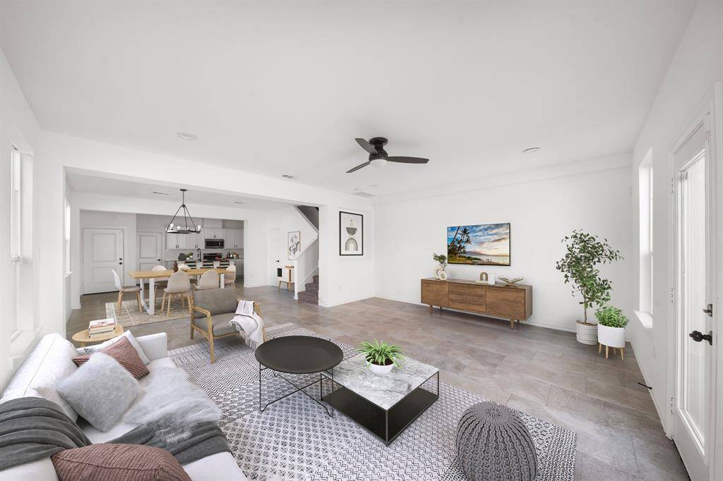 Virtually Staged Living Area