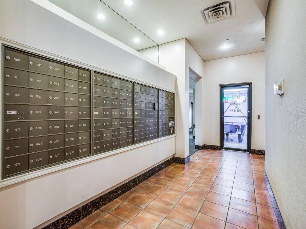 mail box area