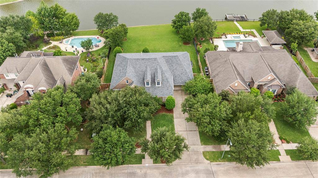 Another aerial view of the property.