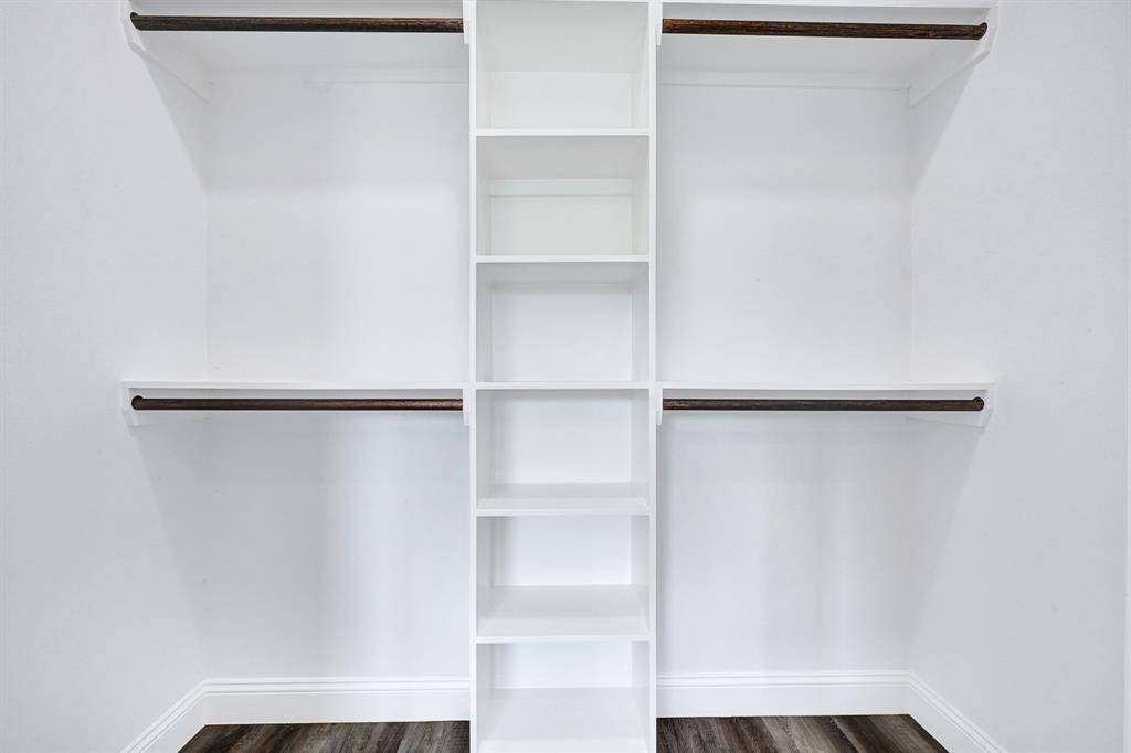 Generous storage for all your wardrobe needs.