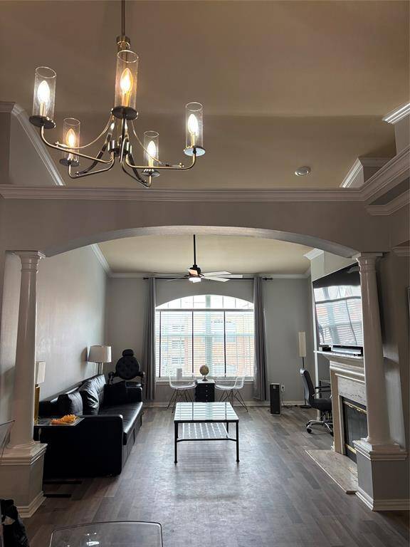 Living and dining room