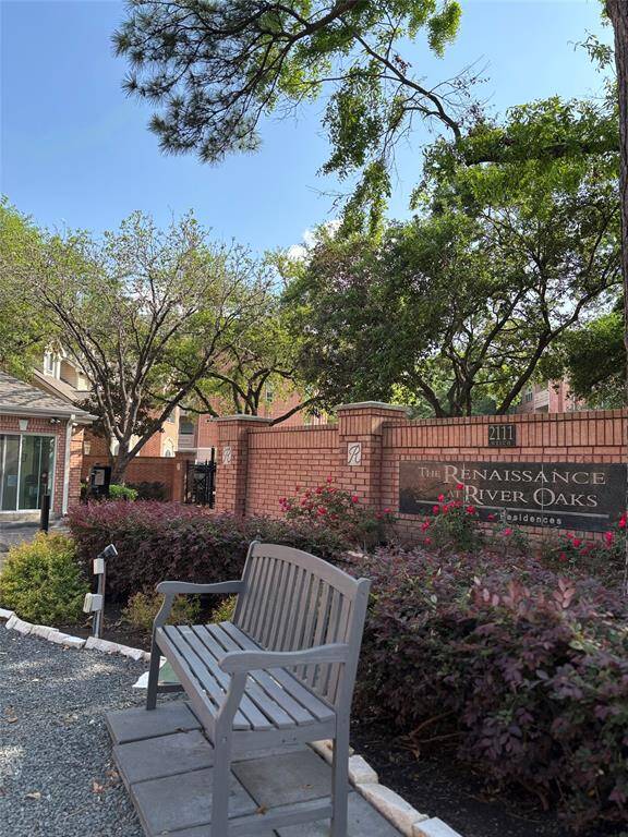 Entrance to condo complex