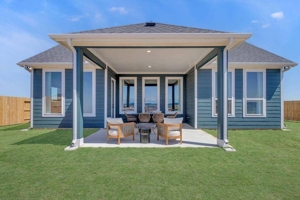 Covered Back Patio *Representative Photo*