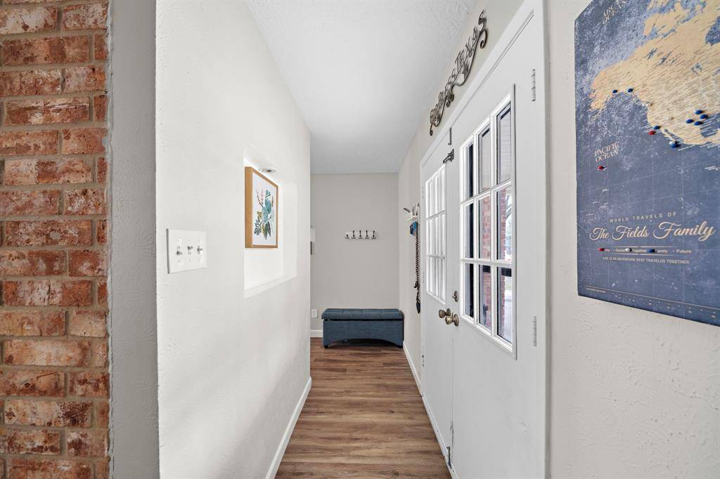Welcoming entryway with ample natural light.