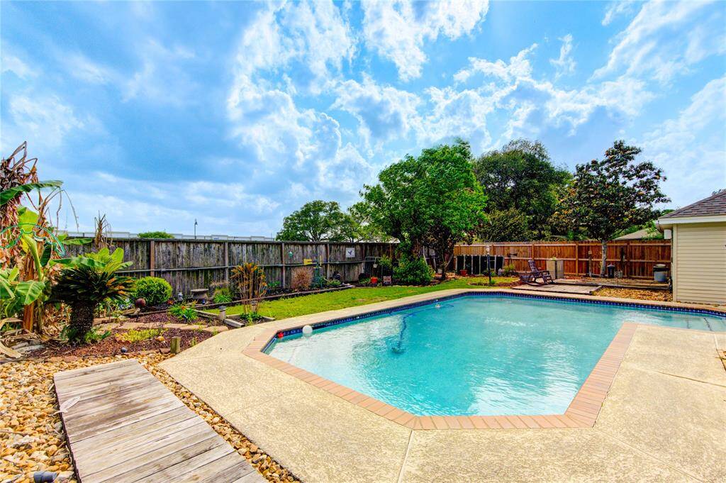 Enjoy the sparkling waters and peaceful outdoor space