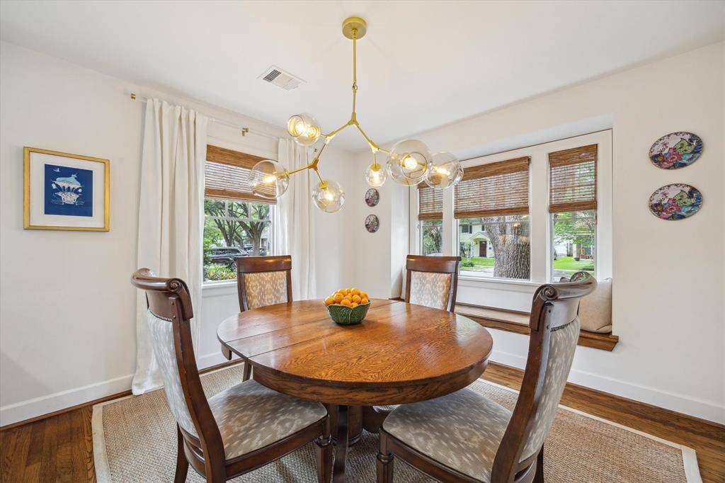 Another view of the dining room at the north west side of the home.