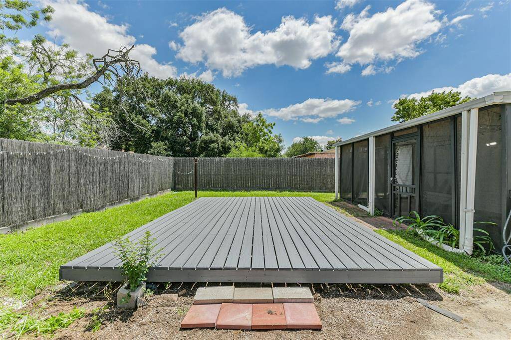 Ready for outdoor furniture, firepit, & friends